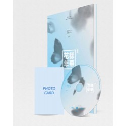 bts v náladě pro lásku pt2 4. mini album modrá cd photo book card sealed