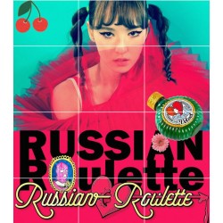 red velvet russian roulette 3rd mini album cd photo book card