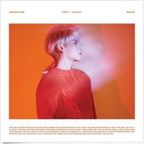 jonghyun poet i artist album cd booklet photo card