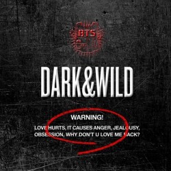 bts dark wild Ensimmäinen albumi cd 120p valokuvakirja k pop sinetöity