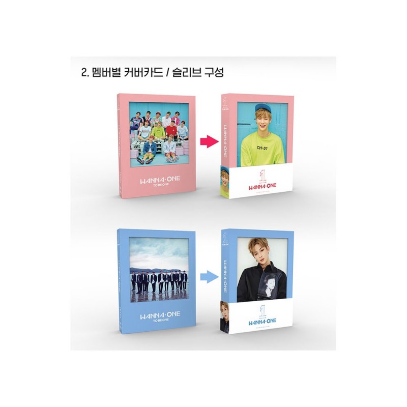 Wanna One 1x1 1 To Be One 1st Mini Album 2 Ver