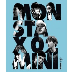 monsta x rush 2nd mini album secret ver cd photo card