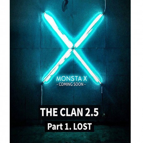 monsta x the clan 25 part1 lost 3rd mini album found cd photo book etc