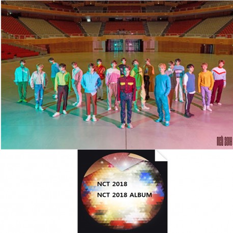 nct 2018 nct 2018 album 2 ver set cd booklet photo card