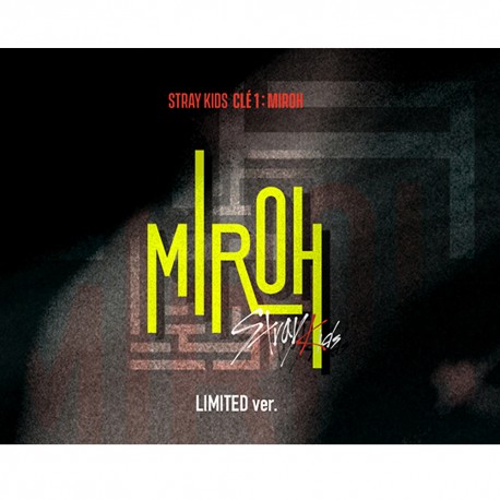Stray Kids-[Cle 1:Miroh] Limited Album CD,Book,Card,Post