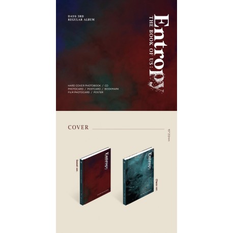 day6 the book of us:entropy 3rd album