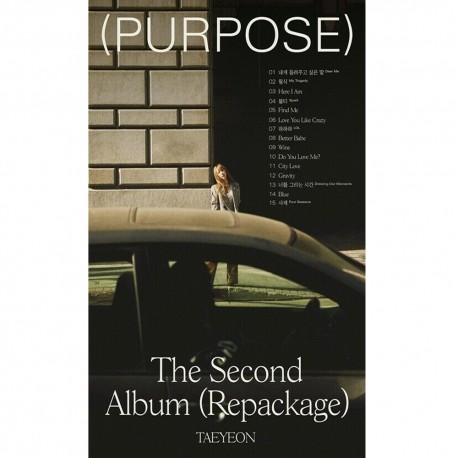 taeyeon purpose 2nd album