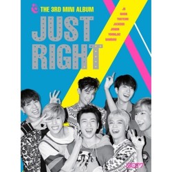 got7 csak jobb 3. mini album cd, 84p fotókönyv, 2p fotó kártya zárt
