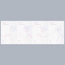 bts-love-yourself-her-5th-mini-album-tilfældigt-ver-cd fotobook etc ekstra gave