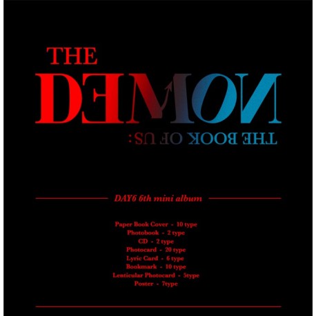 day6 the book of us the demon 6th mini album