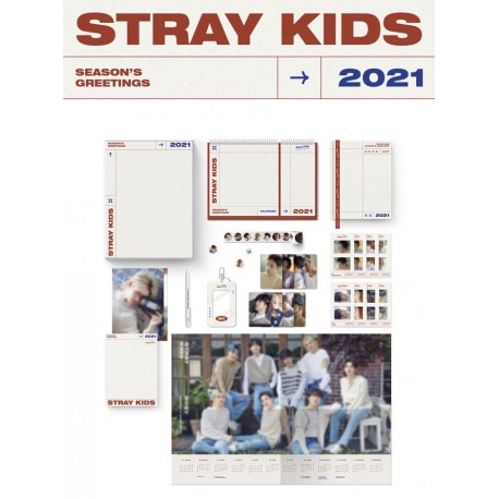 stray kids 2021 seasons greetings calendar