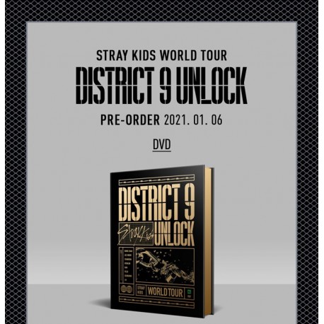 stray kids world tour district 9 unlock in seoul dvd