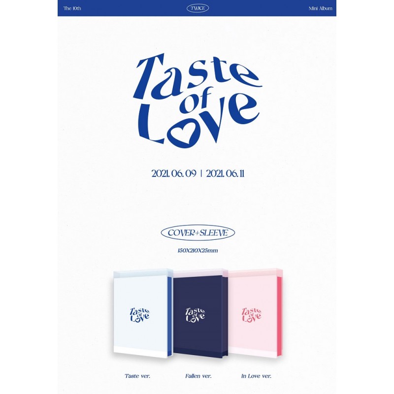 Twice Taste Of Love 10th Mini Album Cd