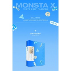 monsta x 2021 photo book package chillax mode dvd