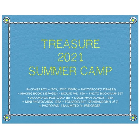 treasure 2021 summer camp dvd