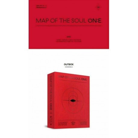 bts map of the soul one dvd
