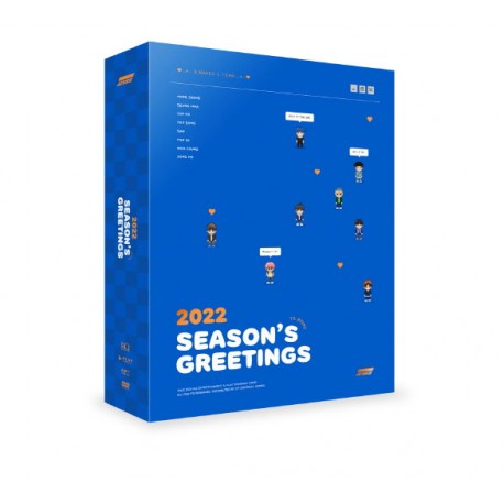 ateez 2022 seasons greetings dvd