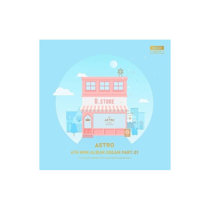 astro dream part 01 4th mini album day ver cd
