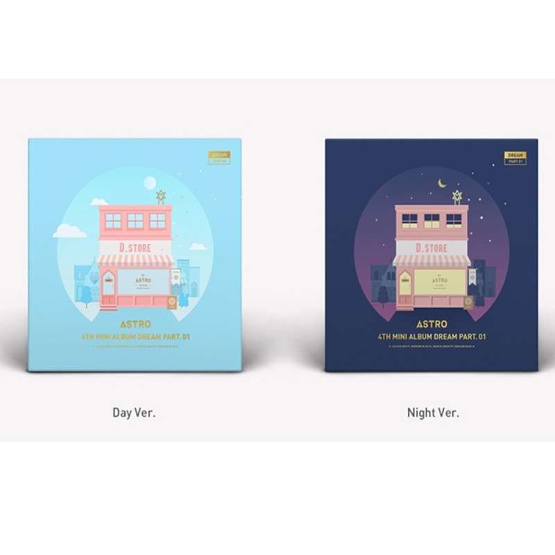 astro dream part 01 4th mini album day ver cd