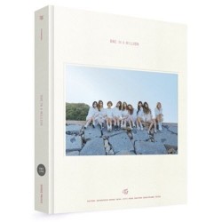 twice one in a million 1st 310p photobook pre order special paper making dvd case