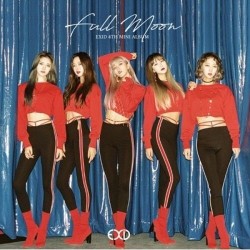 exid full moon 4th mini album cd, broșură, carte foto, hârtie