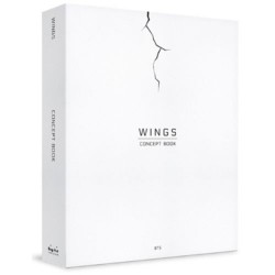 bts wings concept book 312p making photobook 2p photo frame paperlenticular